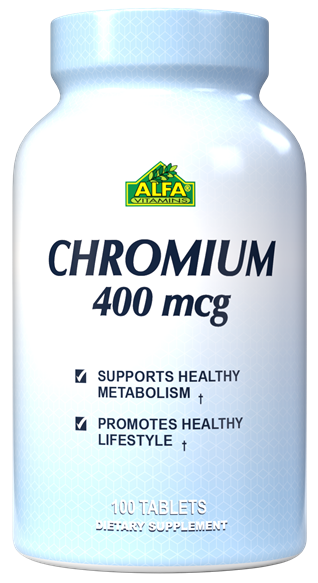 CHROMIUM PICOLINATE 400MCG