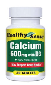 HEALTHY SENSE CALCIUM 600MG WITH D3