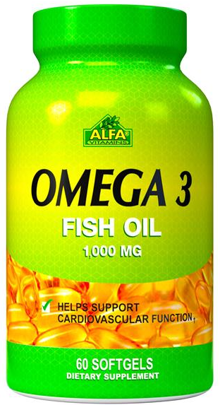 OMEGA 3 FISH OIL 1000MG