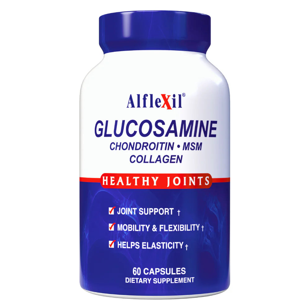 ALFLEXIL - Glucosamine Chondroitin MSM Collagen - 60 caps