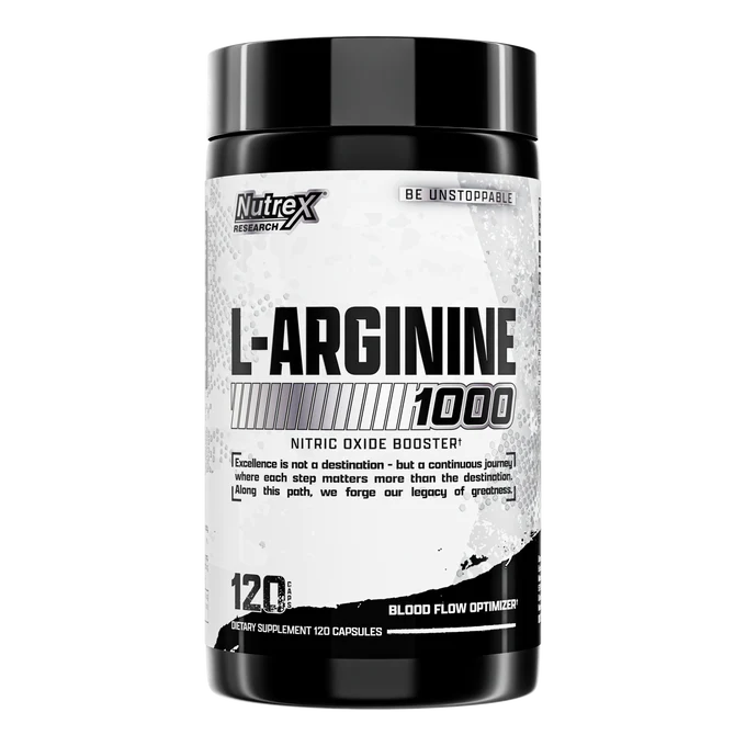NUTREX - L-Arginine 1000 Nitric Oxide Booster For Blood Flow & Performance