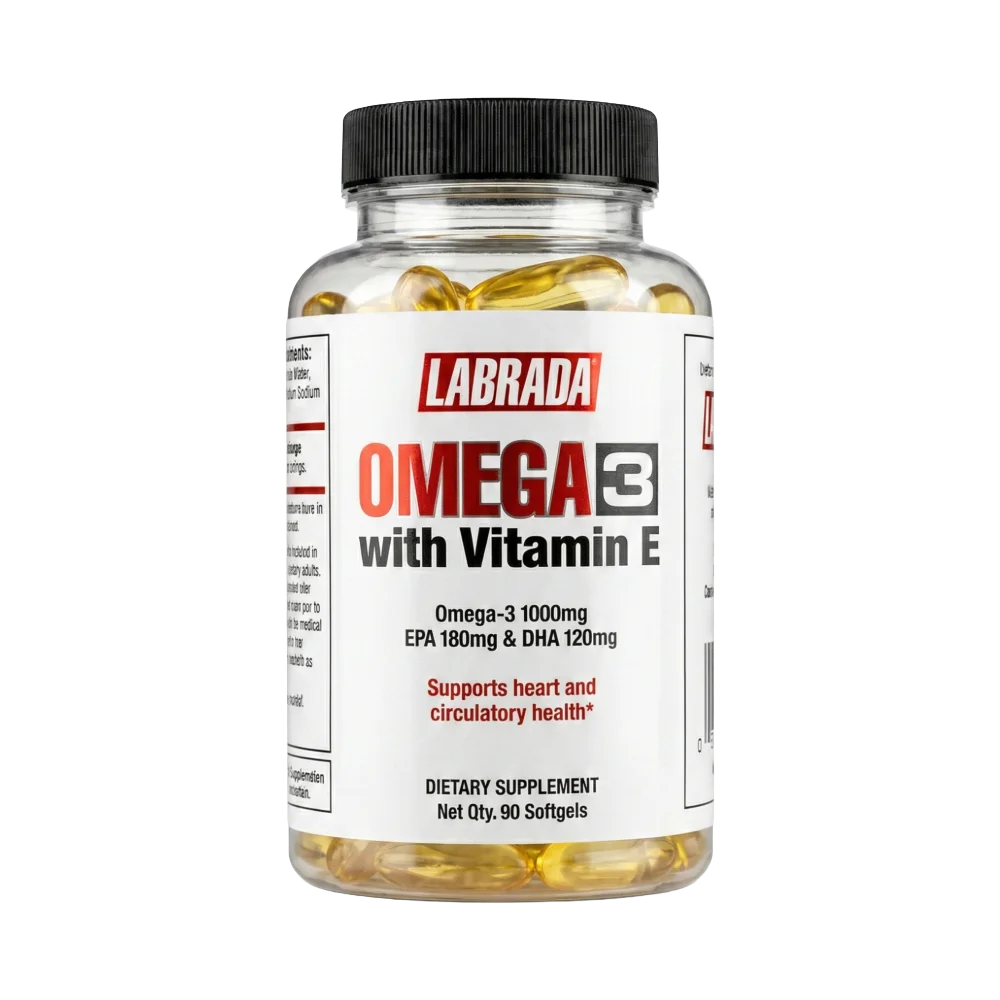 Labrada - Omega 3 with Vitamin E 90 Softgels