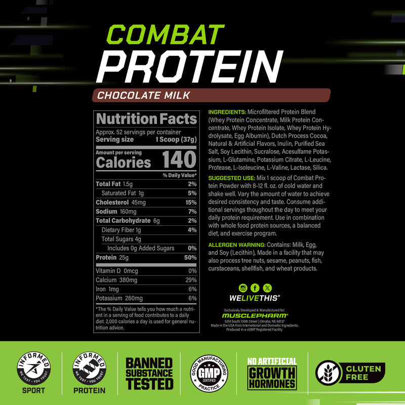 Muslepharm - Combat Protein