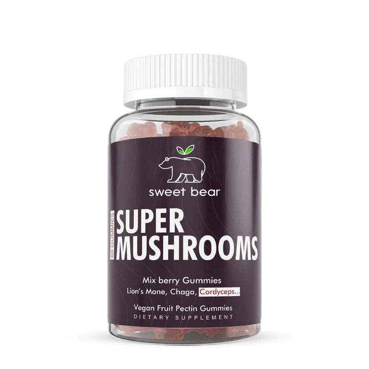 Sweet Bear - Super Mushrooms Gummies