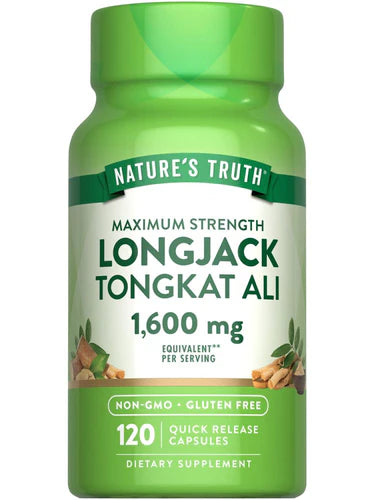 NATURE'S TRUTH - Longjack Tongkat Ali 1600 mg testosterone booster supplement