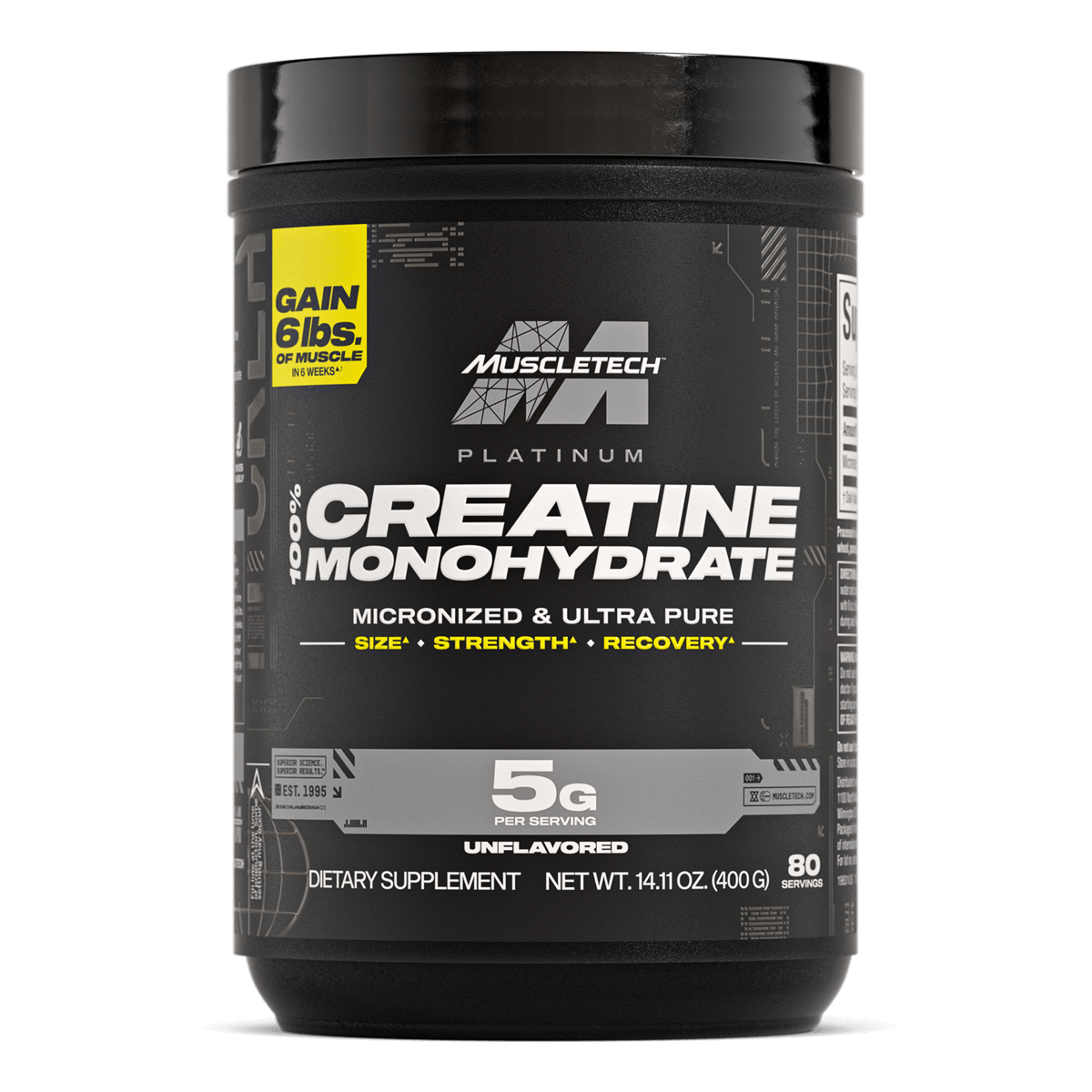 MUSCLETECH - Platimum Creatine Monohydrate