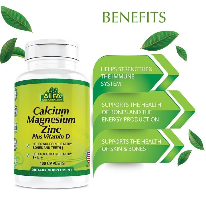 CALCIUM MAGNESIUM ZINC + VITAMIN D