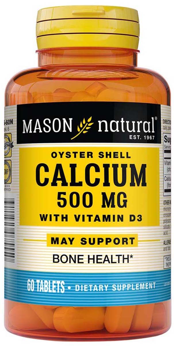 CALCIUM 500 MG (OYSTER SHELL) + VITAMIN D3
