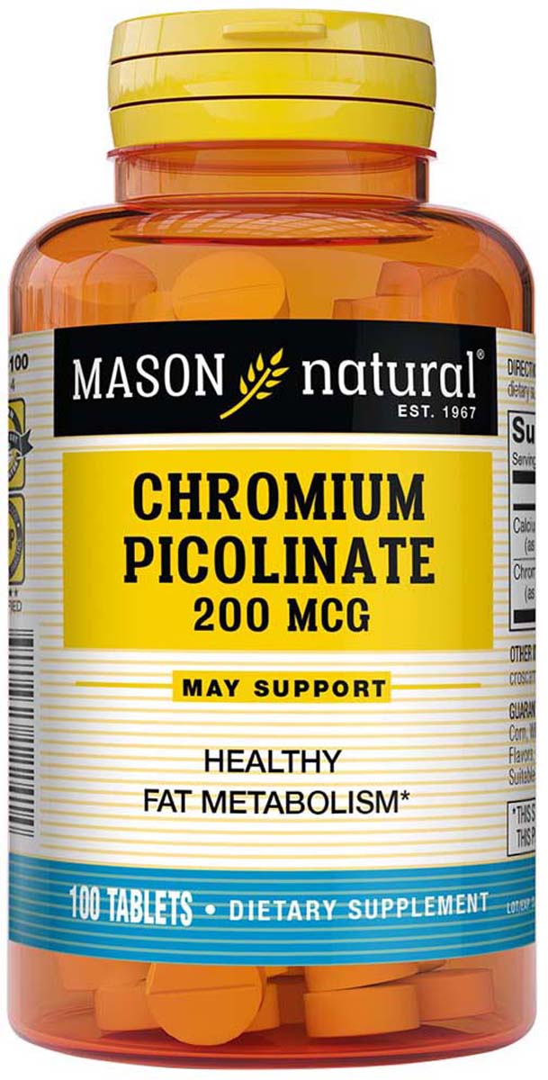 CHROMIUM PICOLINATE 200 MCG