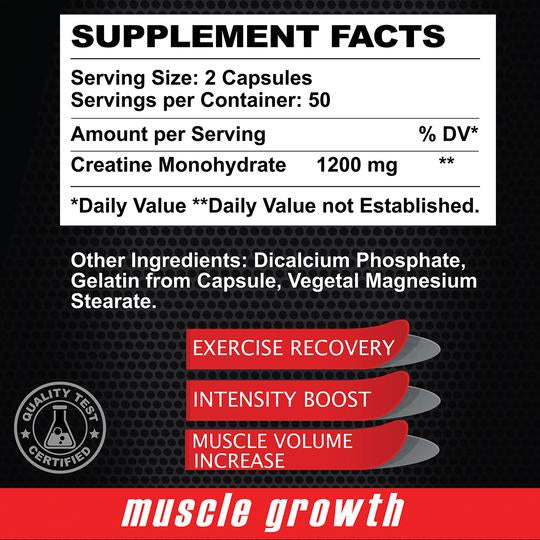 MAXIMUM CREATINE 1200 MG