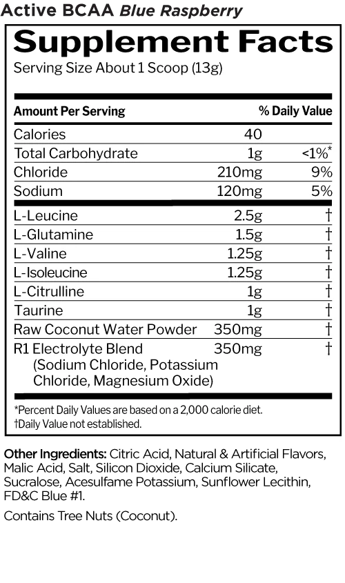 Rule 1 - BCAA 30 Servings