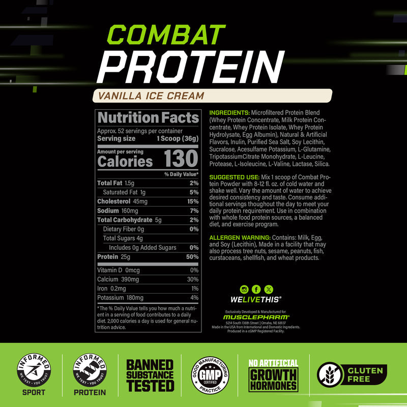 Muslepharm - Combat Protein