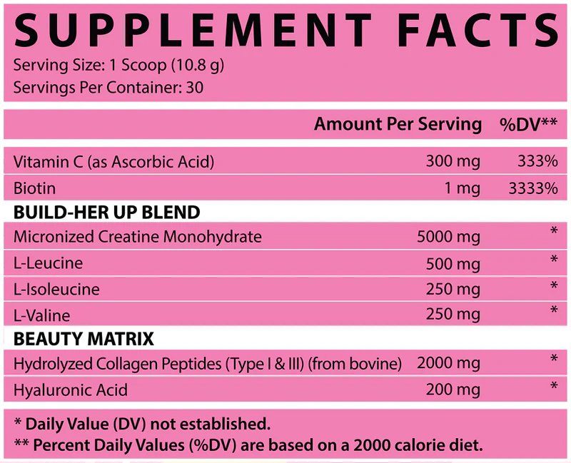 Nutrex - Creatine For Women 30 Servings