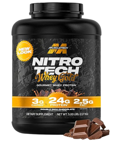 MUSCLETECH - Nitrotech 100% Whey Gold protein supplement
