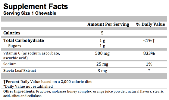 VITAMIN C 500MG