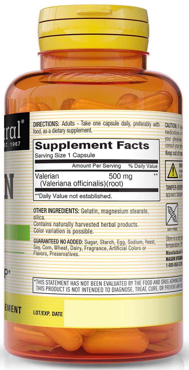 VALERIAN 500 MG