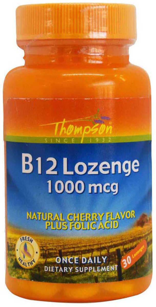 VITAMIN B12 1000 MCG + FOLIC ACID 400 MCG